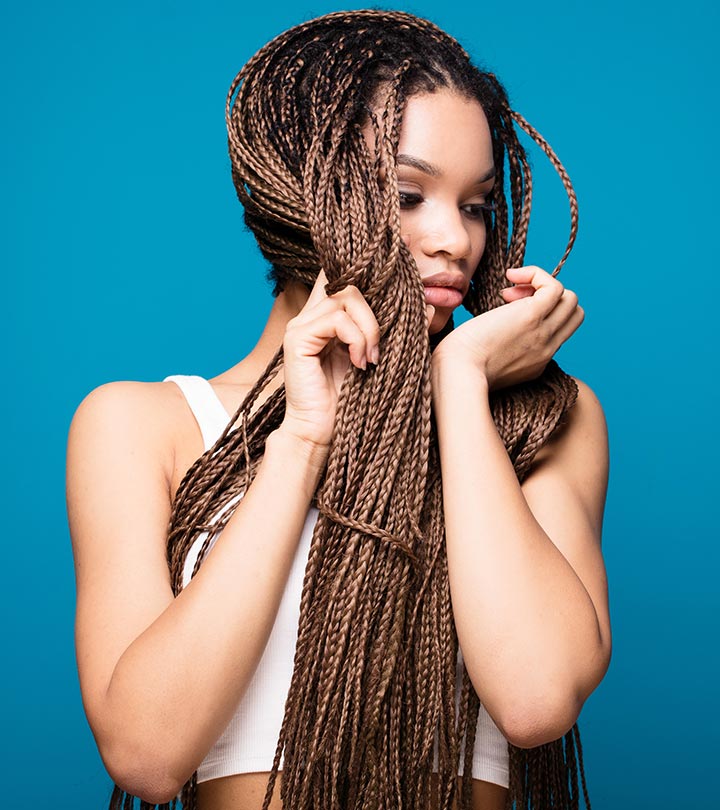 22 Uber Cool Ways To Style Your Micro Braids