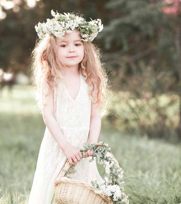 52 Easy Wedding Hairstyles For Little Girls