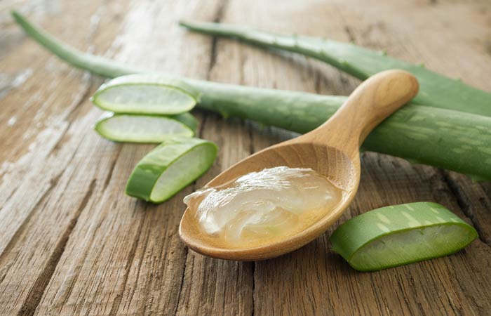 Aloe vera for facial scars