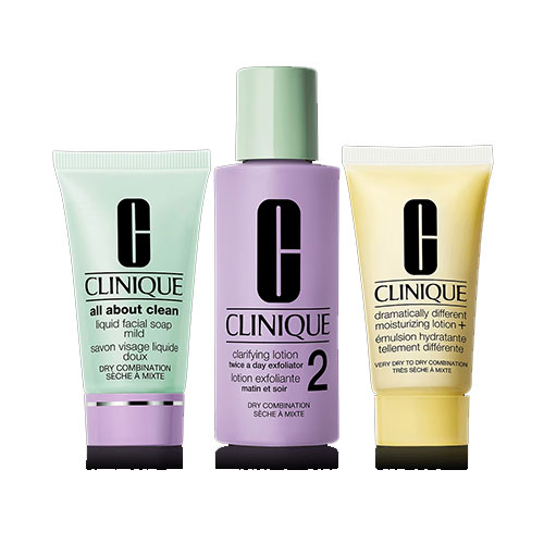 Clinique 3-Step Skincare System Trial Set